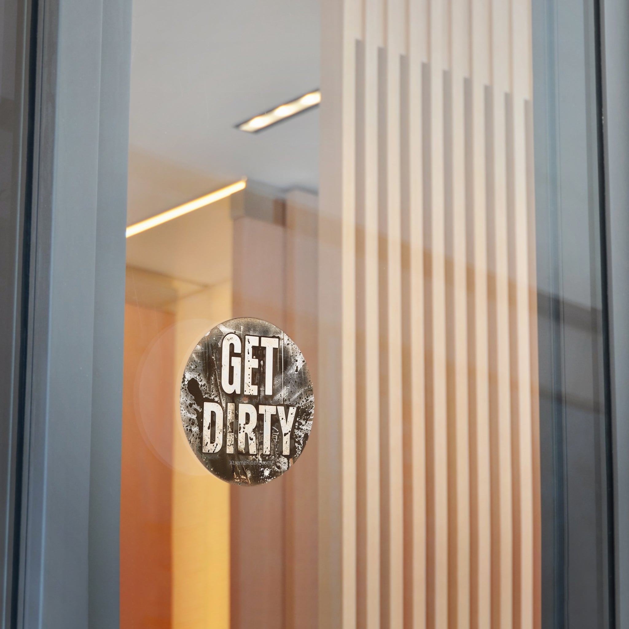 Get Dirty ATV- Xtreme Riderz - Round Vinyl Sticker